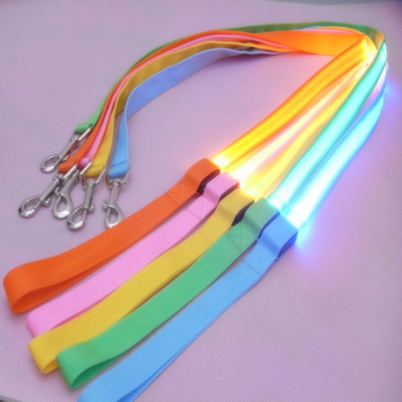 glowing dog leash